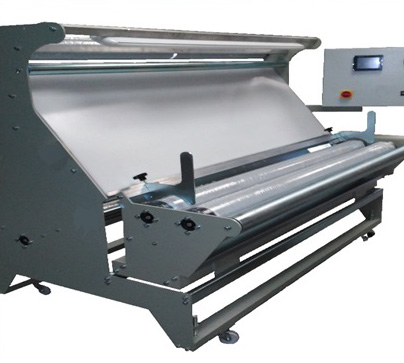 Máquina revisadora y bobinadora de tela para la industria téxtil R-200