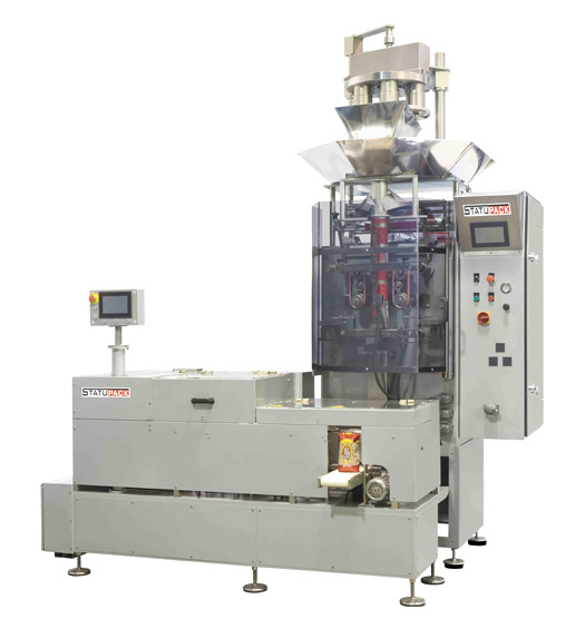 Machine verticale, EV 460-MN + Doseur V-150 + Carrousel