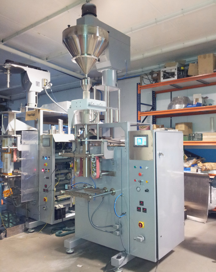 MACHINE VERTICALE EV-280 + DOSER V-100 + DÉTECTEUR DE MÉTAL